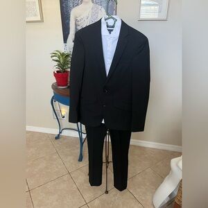 Murano Boys Suit - Blazer Jacket - Dress Pants - Button Down Shirt - XS 28 x 30